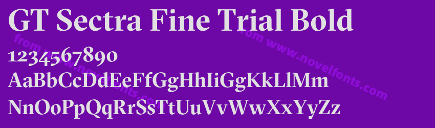 GT Sectra Fine Trial BoldPreview GT Sectra Fine Trial BoldPreview