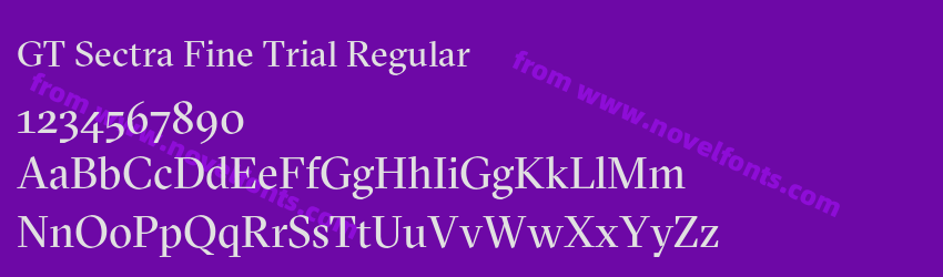 GT Sectra Fine Trial RegularPreview GT Sectra Fine Trial RegularPreview