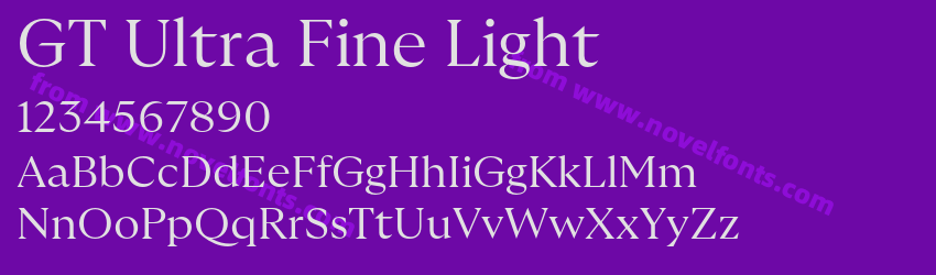 GT Ultra Fine LightPreview