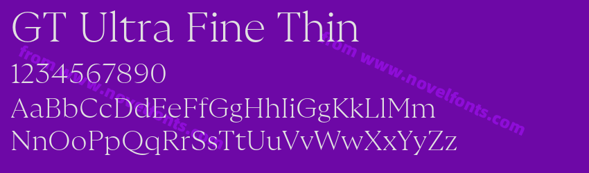 GT Ultra Fine ThinPreview