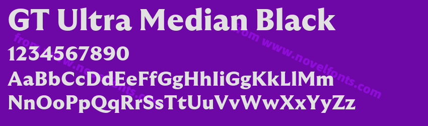 GT Ultra Median BlackPreview