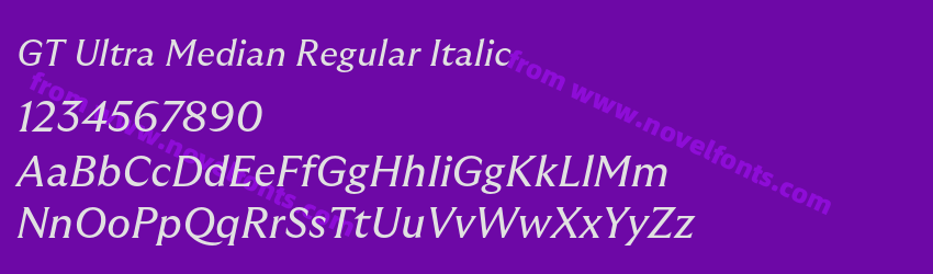 GT Ultra Median Regular ItalicPreview GT Ultra Median Regular ItalicPreview