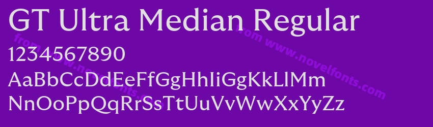 GT Ultra Median RegularPreview
