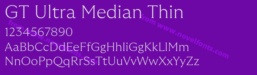 GT Ultra Median ThinPreview GT Ultra Median ThinPreview