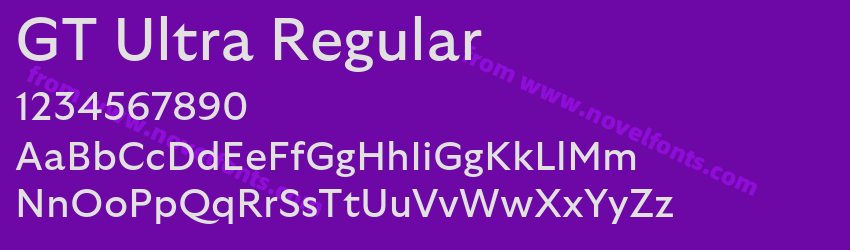 GT Ultra RegularPreview