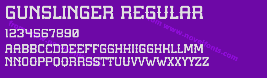GUNSLINGER RegularPreview GUNSLINGER RegularPreview