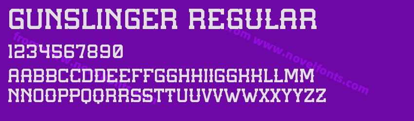GUNSLINGER RegularPreview GUNSLINGER RegularPreview