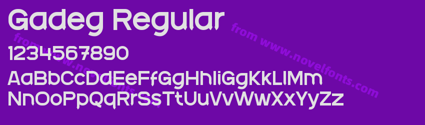 Gadeg RegularPreview Gadeg RegularPreview