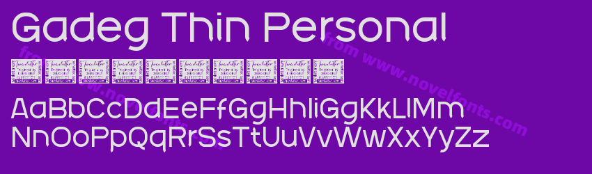 Gadeg Thin PersonalPreview Gadeg Thin PersonalPreview