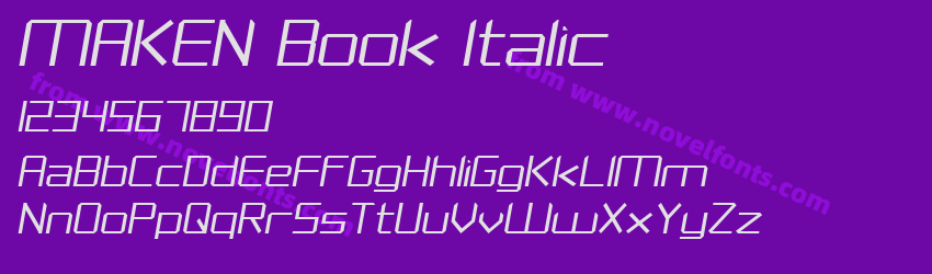 MAKEN Book ItalicPreview