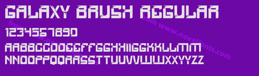 Galaxy Brush RegularPreview Galaxy Brush RegularPreview