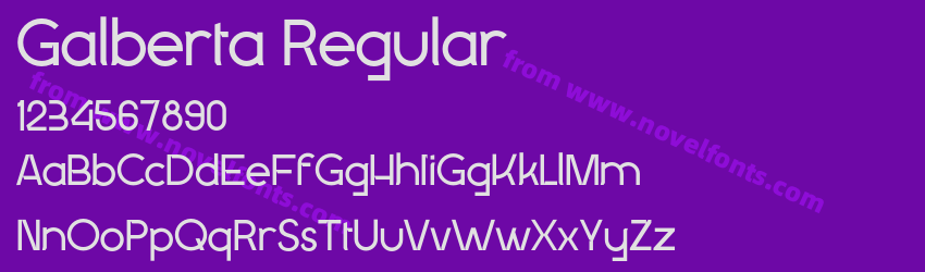 Galberta RegularPreview