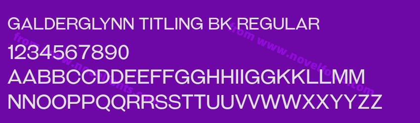 Galderglynn Titling Bk RegularPreview Galderglynn Titling Bk RegularPreview