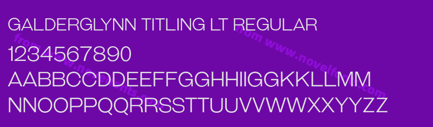 Galderglynn Titling Lt RegularPreview Galderglynn Titling Lt RegularPreview