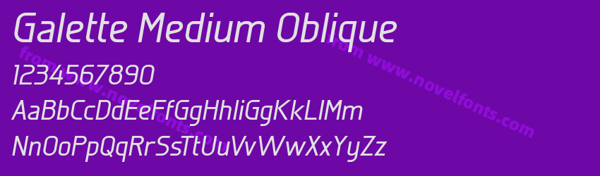 Galette Medium ObliquePreview Galette Medium ObliquePreview