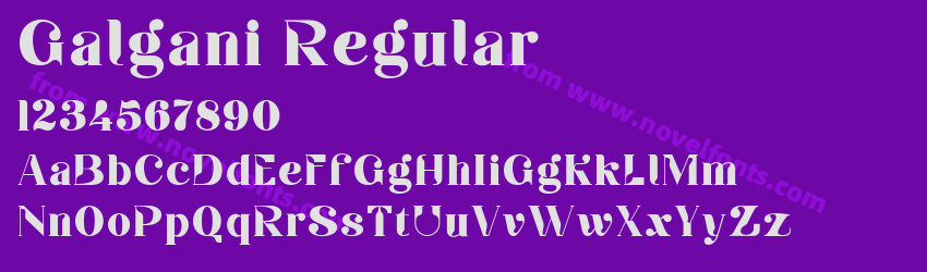 Galgani RegularPreview Galgani RegularPreview