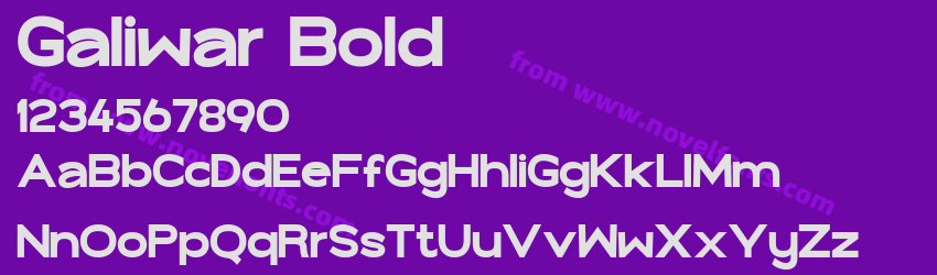 Galiwar BoldPreview
