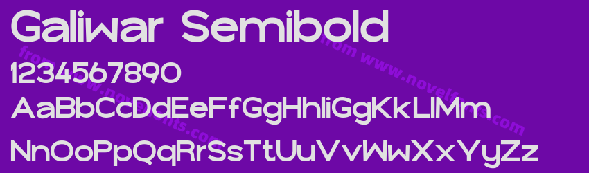 Galiwar SemiboldPreview Galiwar SemiboldPreview