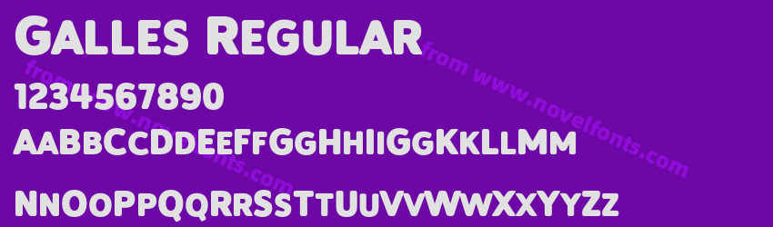 Galles RegularPreview