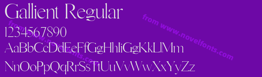 Gallient RegularPreview Gallient RegularPreview