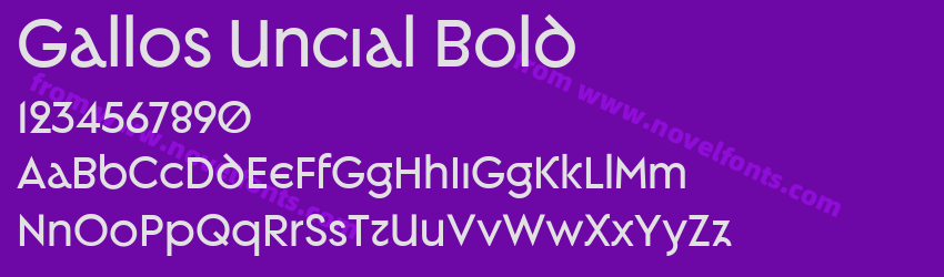 Gallos Uncial BoldPreview Gallos Uncial BoldPreview