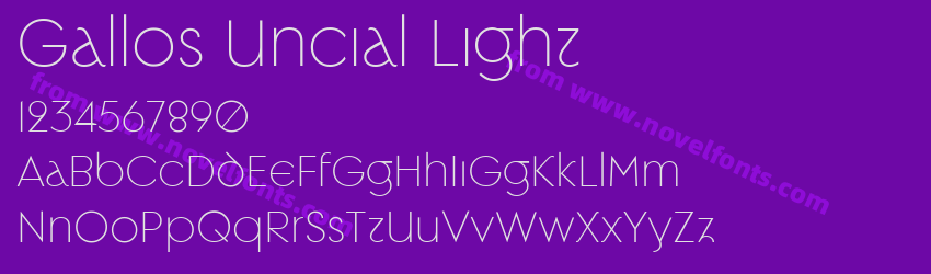 Gallos Uncial LightPreview Gallos Uncial LightPreview