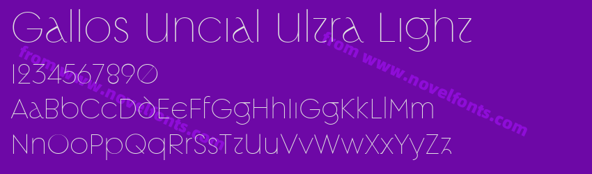 Gallos Uncial Ultra LightPreview Gallos Uncial Ultra LightPreview
