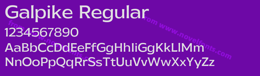 Galpike RegularPreview Galpike RegularPreview