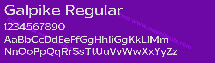 Galpike RegularPreview Galpike RegularPreview