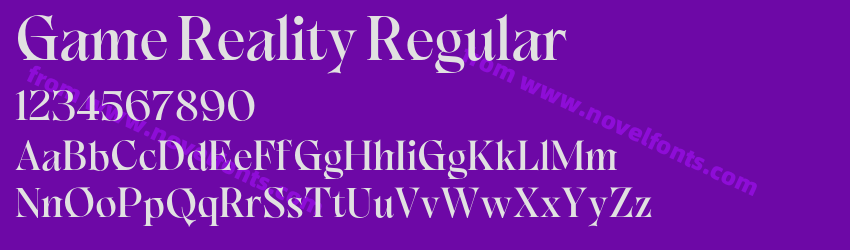 Game Reality RegularPreview Game Reality RegularPreview