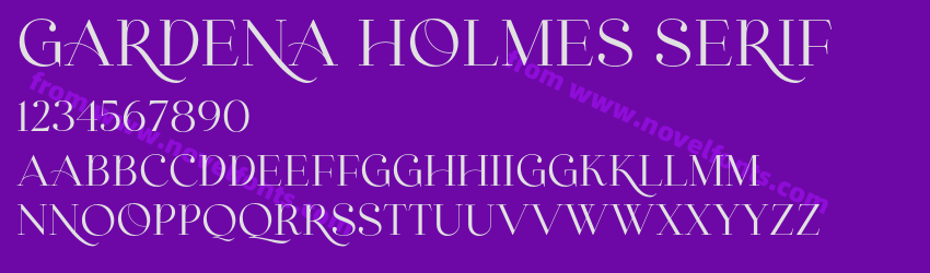 Gardena Holmes SerifPreview Gardena Holmes SerifPreview