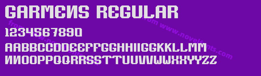 Garmens RegularPreview Garmens RegularPreview
