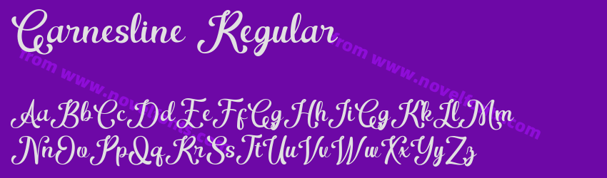 Garnesline RegularPreview Garnesline RegularPreview