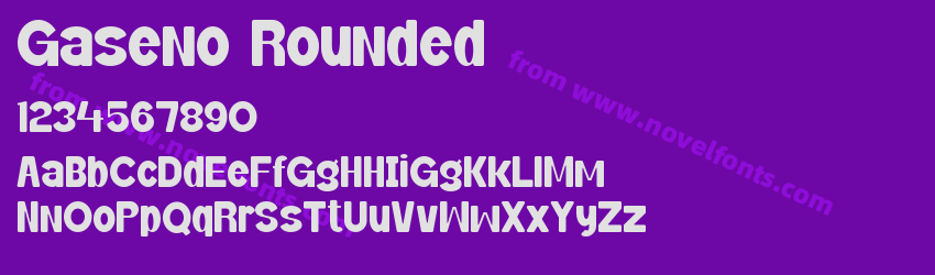 Gaseno RoundedPreview