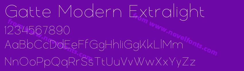 Gatte Modern ExtralightPreview Gatte Modern ExtralightPreview