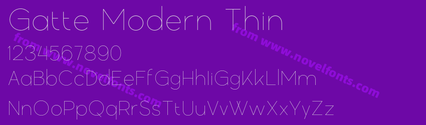 Gatte Modern ThinPreview Gatte Modern ThinPreview