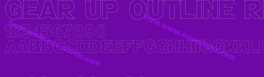 Gear Up Outline RegularPreview Gear Up Outline RegularPreview