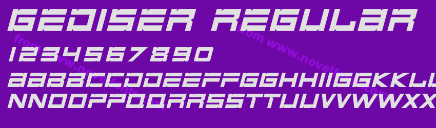Gediser RegularPreview Gediser RegularPreview