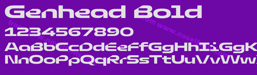 Genhead BoldPreview