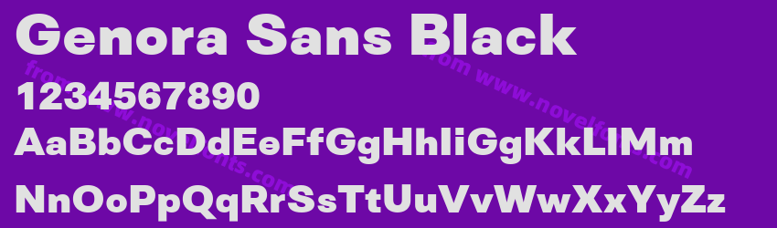 Genora Sans BlackPreview Genora Sans BlackPreview