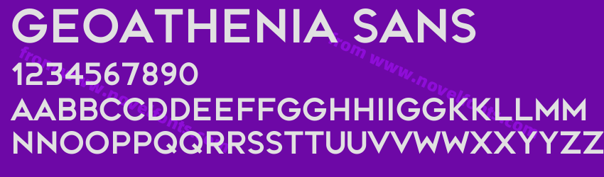 Geoathenia SansPreview Geoathenia SansPreview