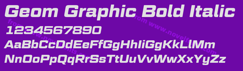 Geom Graphic Bold ItalicPreview Geom Graphic Bold ItalicPreview