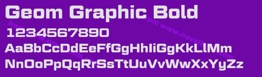 Geom Graphic BoldPreview Geom Graphic BoldPreview