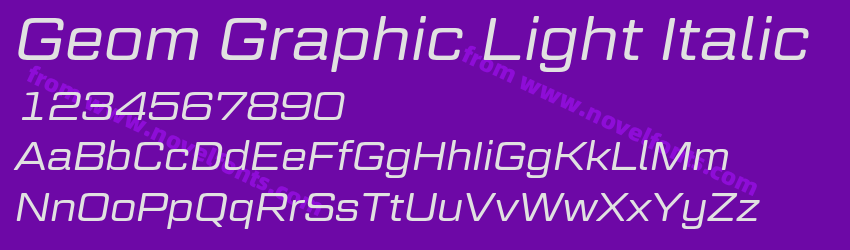 Geom Graphic Light ItalicPreview Geom Graphic Light ItalicPreview