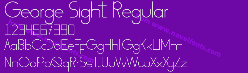 George Sight RegularPreview George Sight RegularPreview