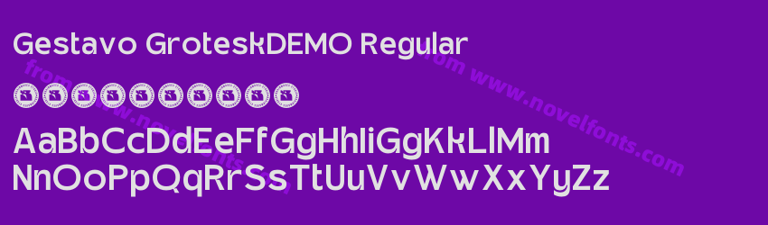 Gestavo GroteskDEMO RegularPreview Gestavo GroteskDEMO RegularPreview
