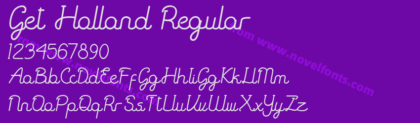 Get Holland RegularPreview
