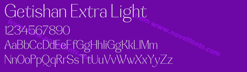 Getishan Extra LightPreview Getishan Extra LightPreview