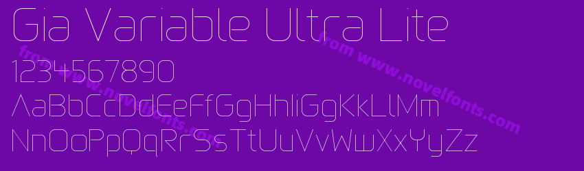 Gia Variable Ultra LitePreview Gia Variable Ultra LitePreview