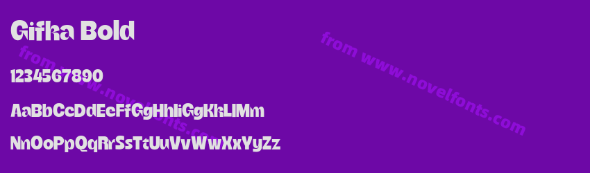 Gifka BoldPreview